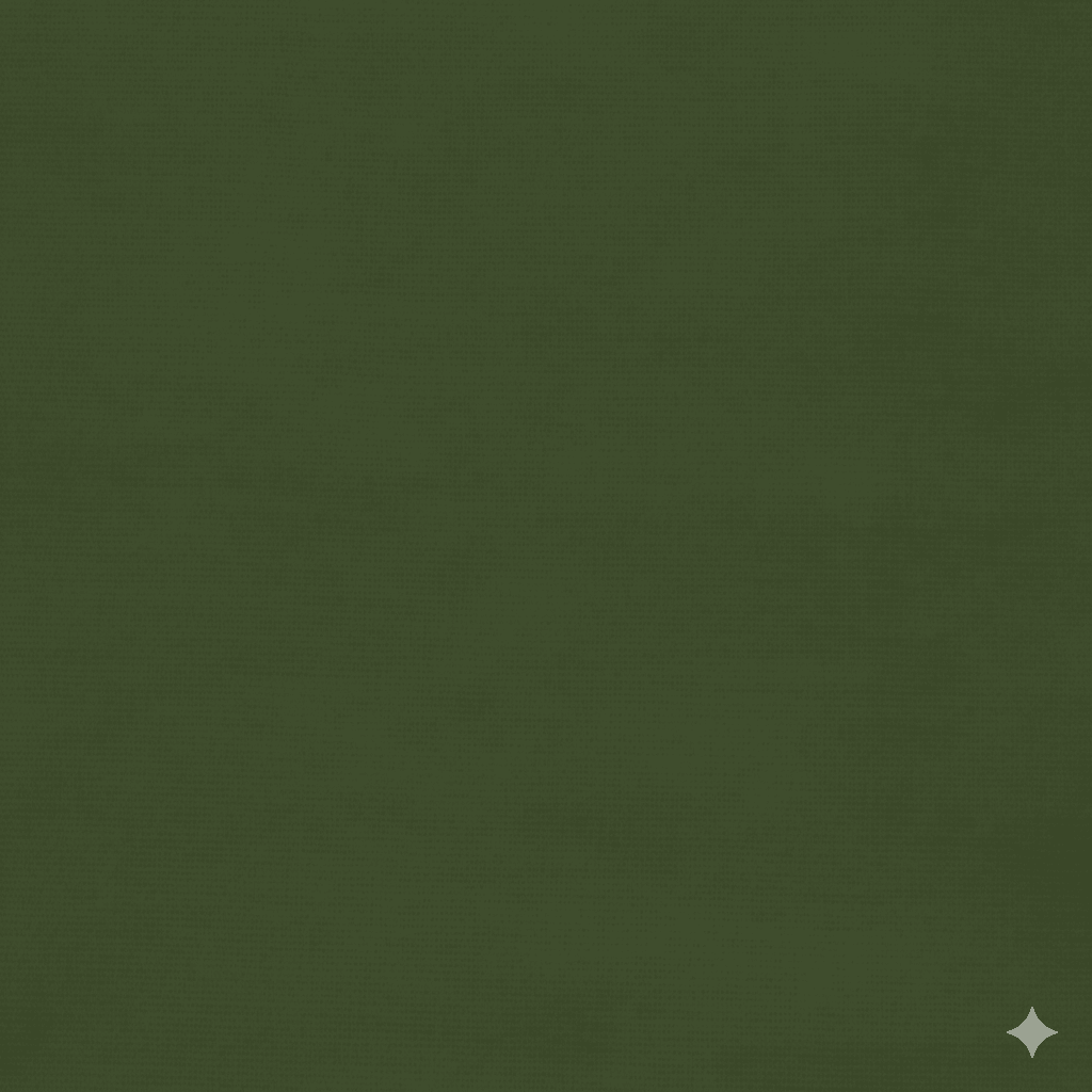 Colour sample – flannel – army green (6700) – sample – 3BUTE