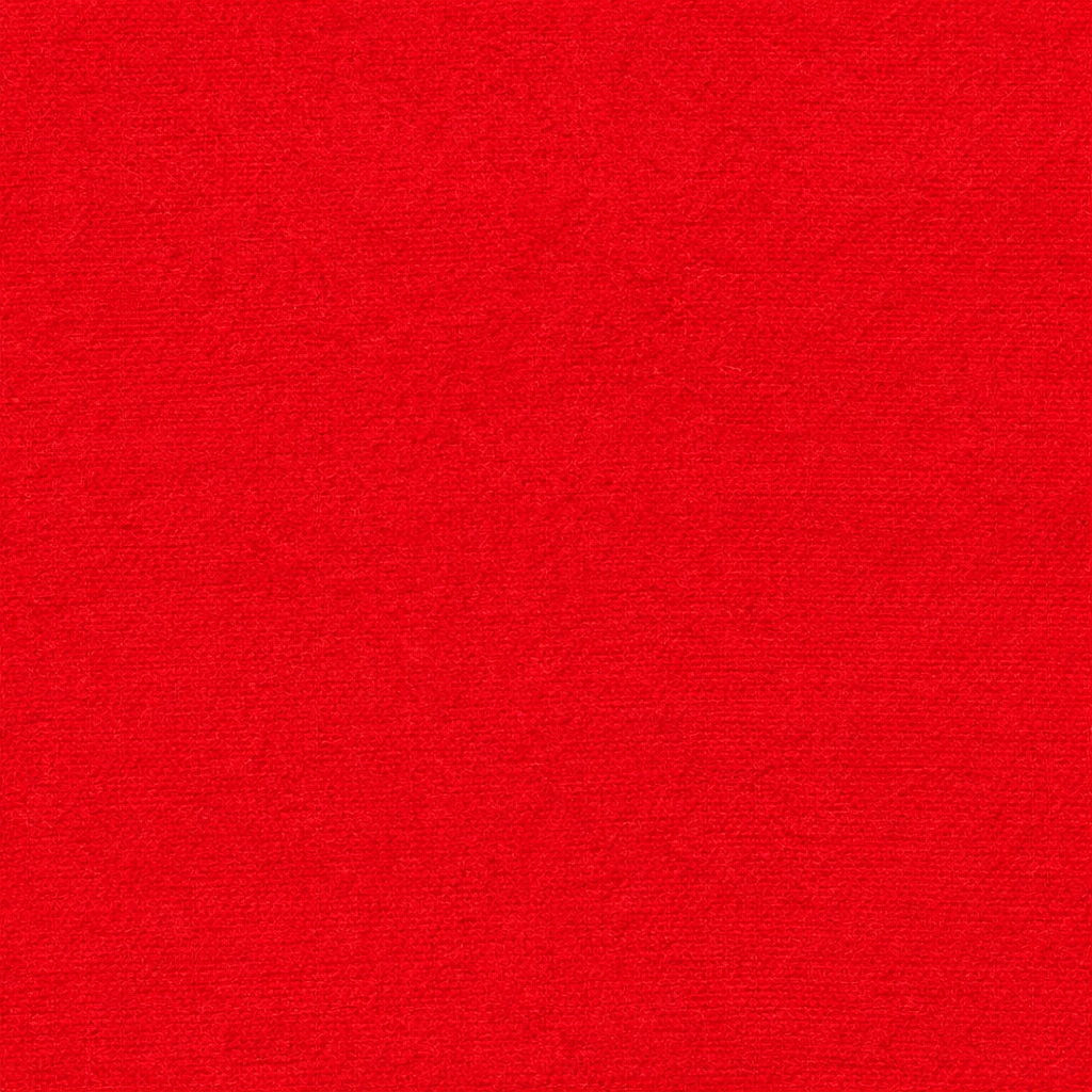 kleurstaal van brandwerend Flanel 300 cm signaalrood (3300) baal 60m voor events, theater en beurzen