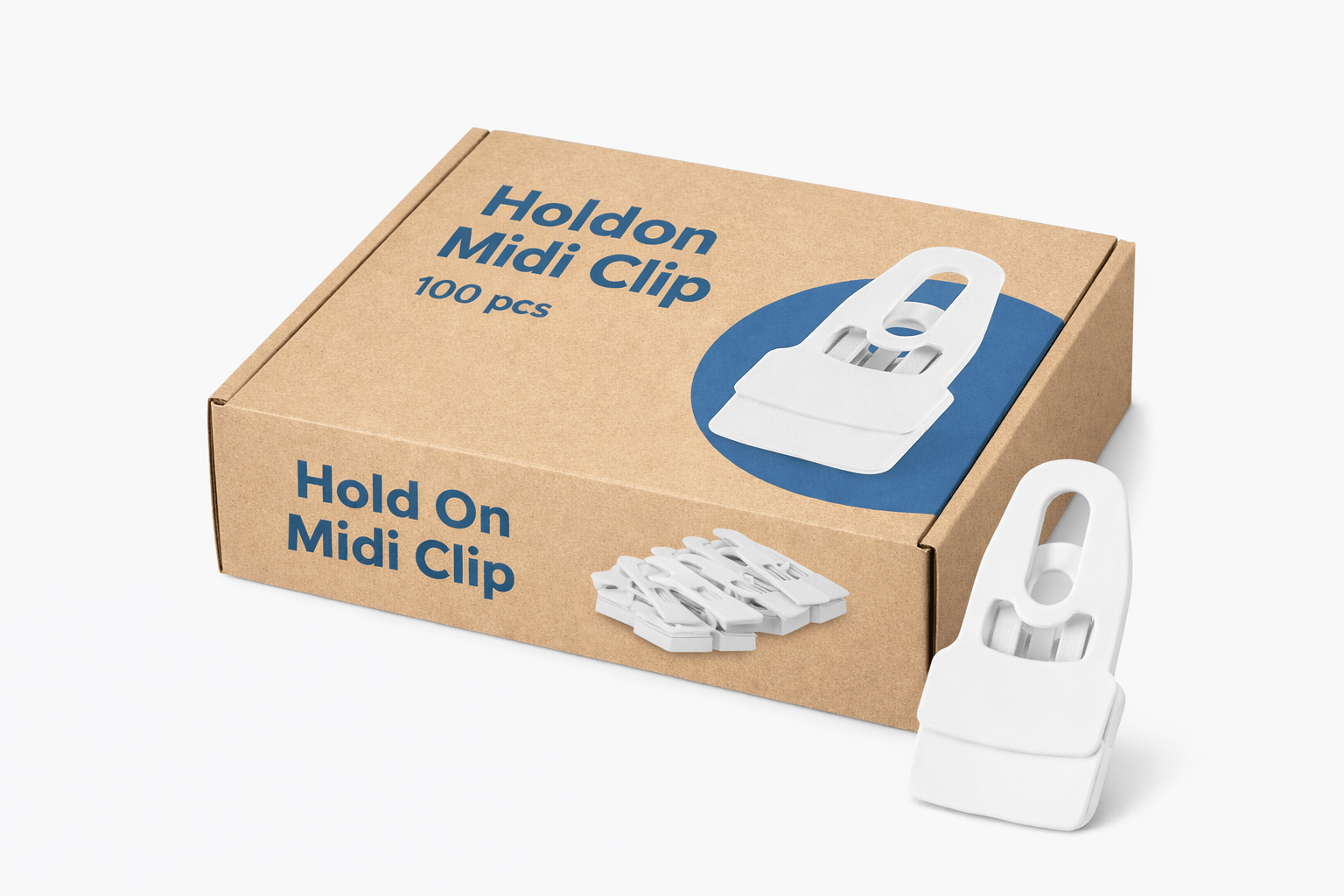 Holdon® MIDI Clip · white - Holdon clip - 3BUTE