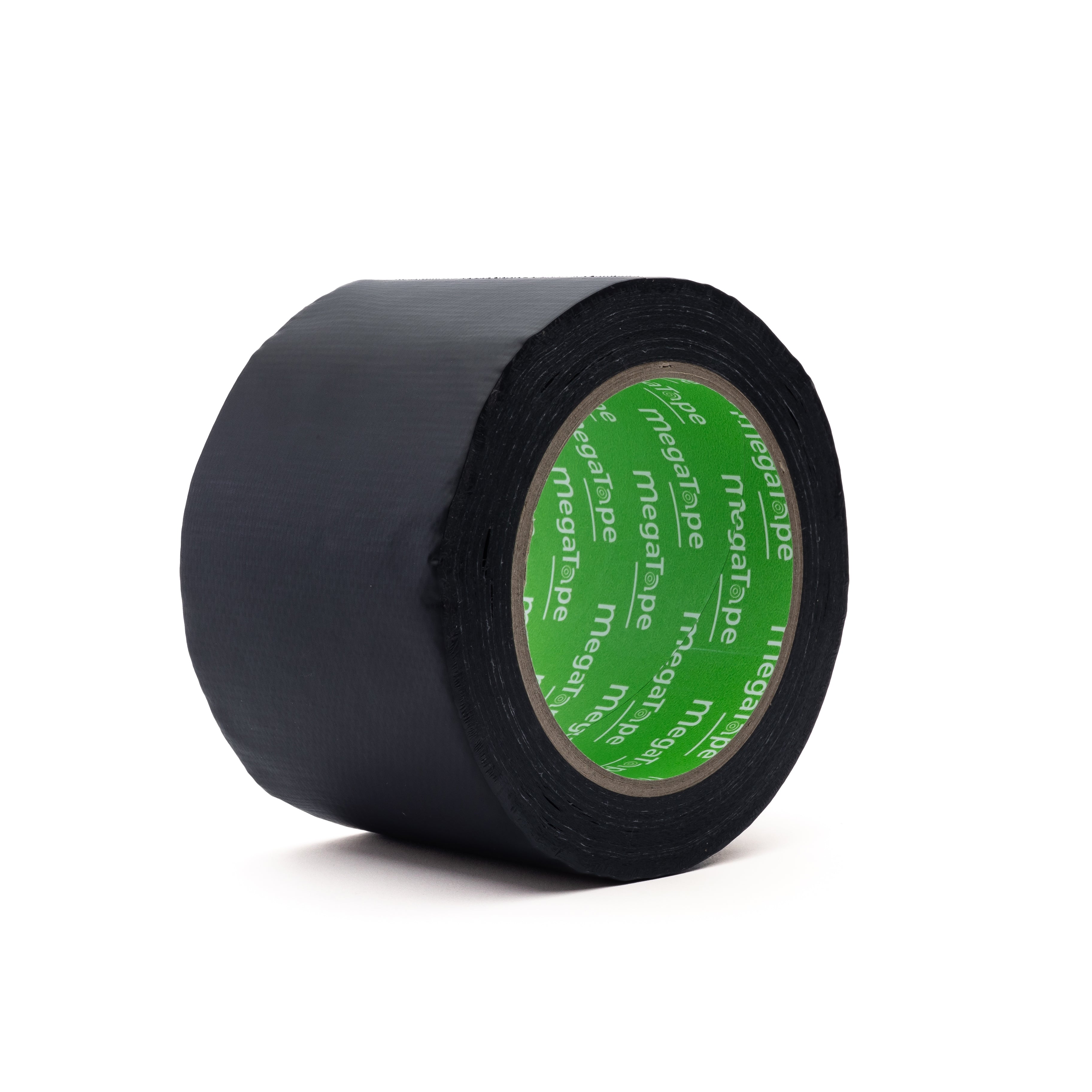 Megatape 910 brandvertragende ducttape zwart 75mm 25m voor theater AV