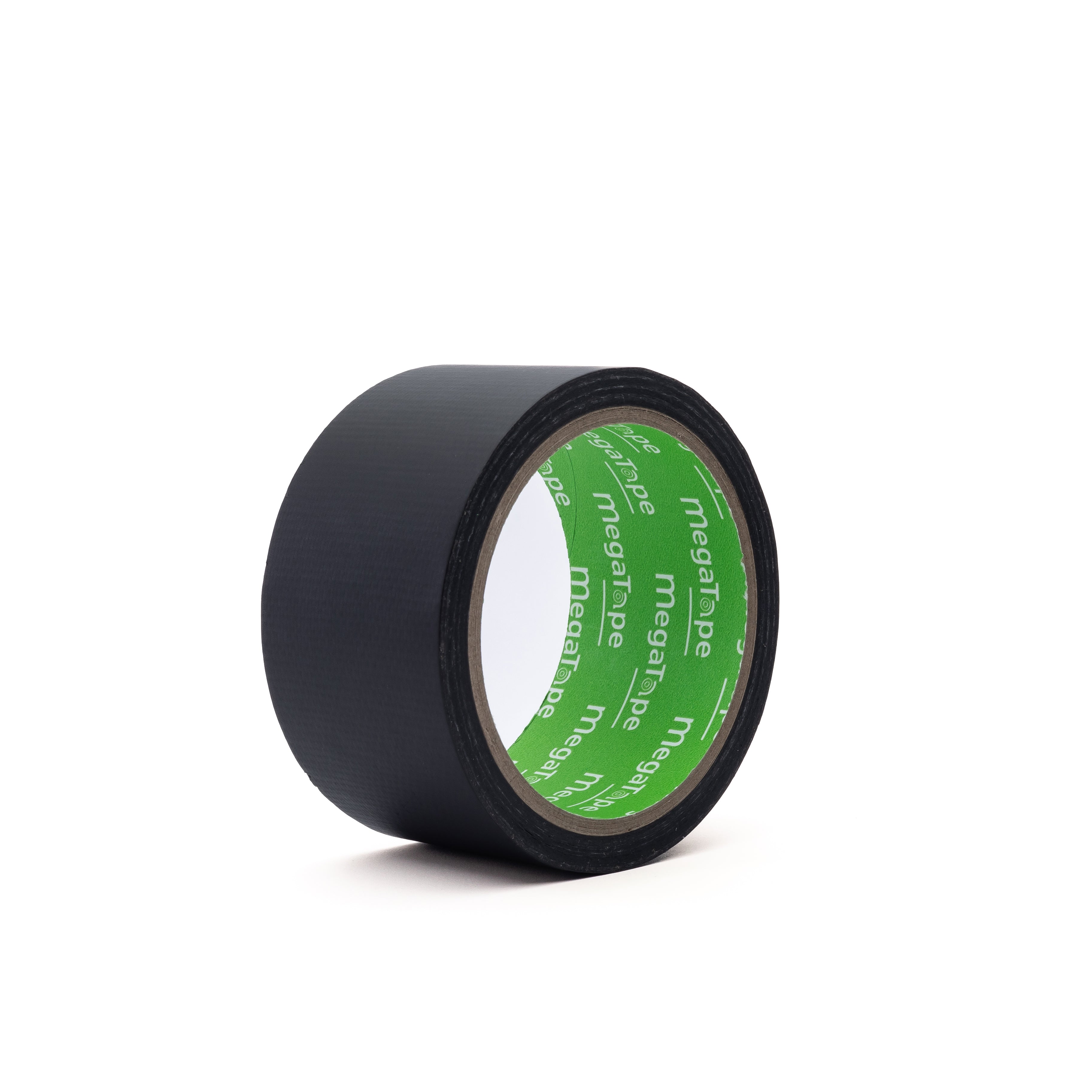 Megatape 910 brandvertragende ducttape zwart 50mm 10m voor theater AV
