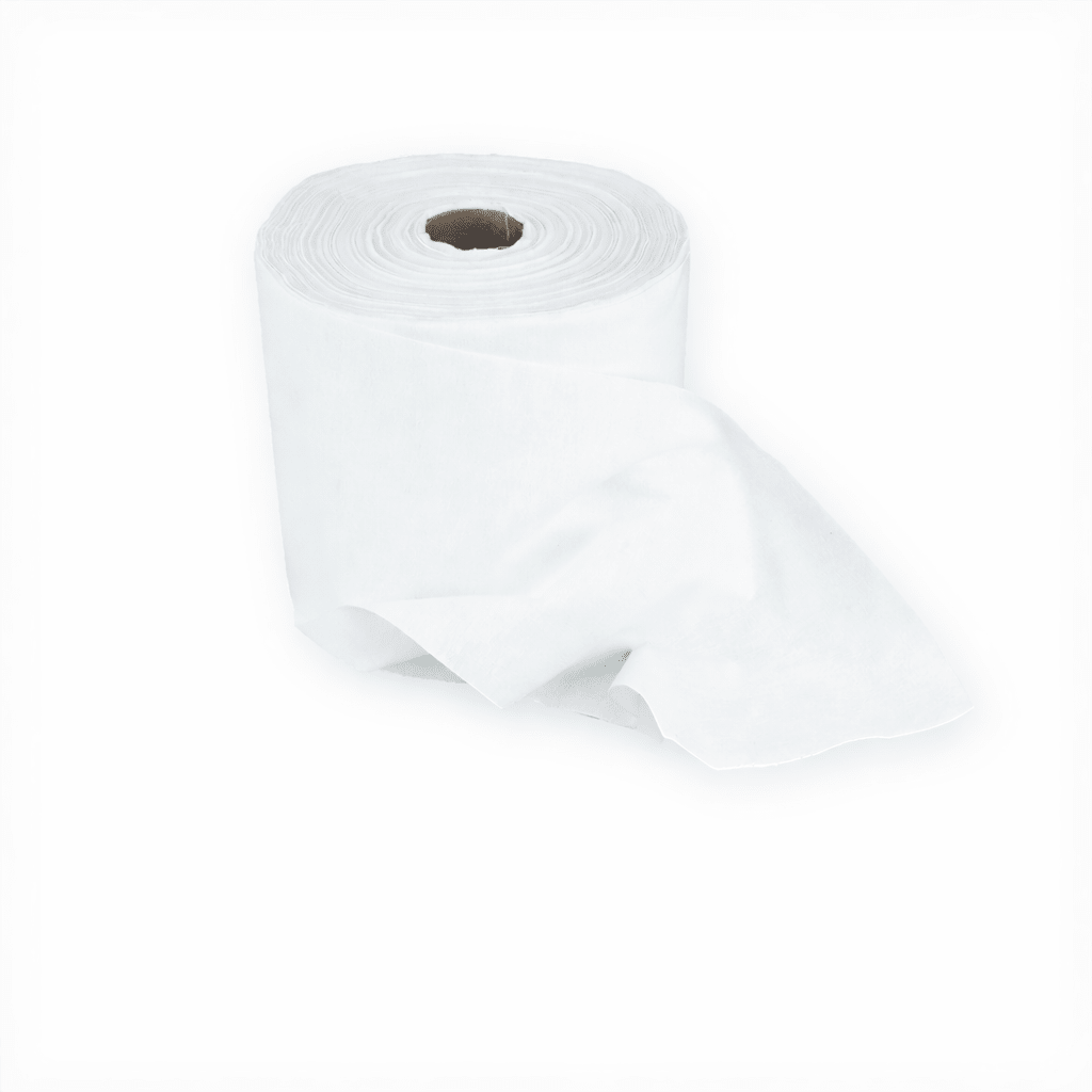 Premium flanel · 20 cm · wit (0301) · rol 60m - Pre - cut flanel - 3BUTE