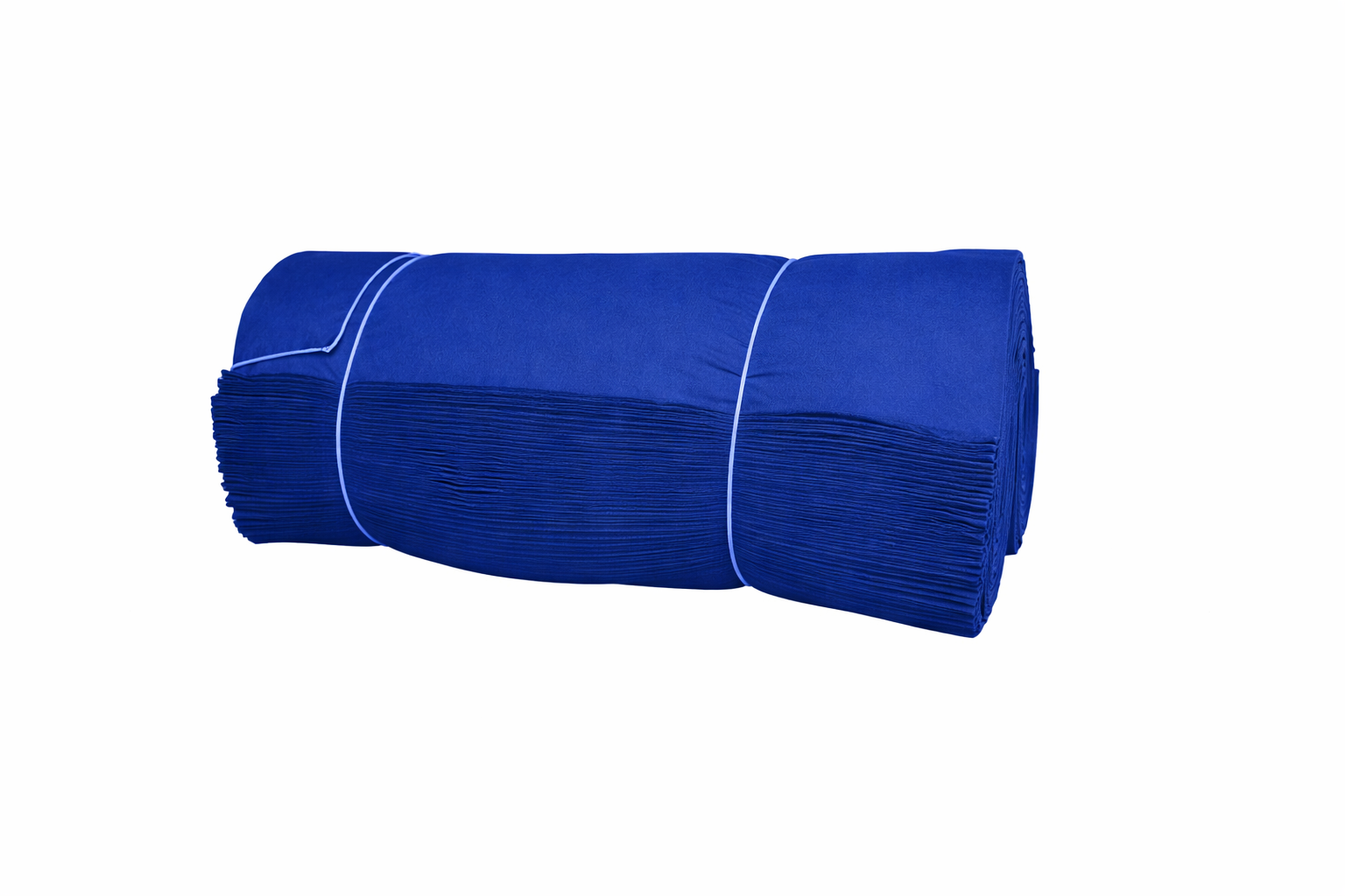 brandwerend Flanel 300 cm koningsblauw (5400) baal 60m voor events, theater en beurzen