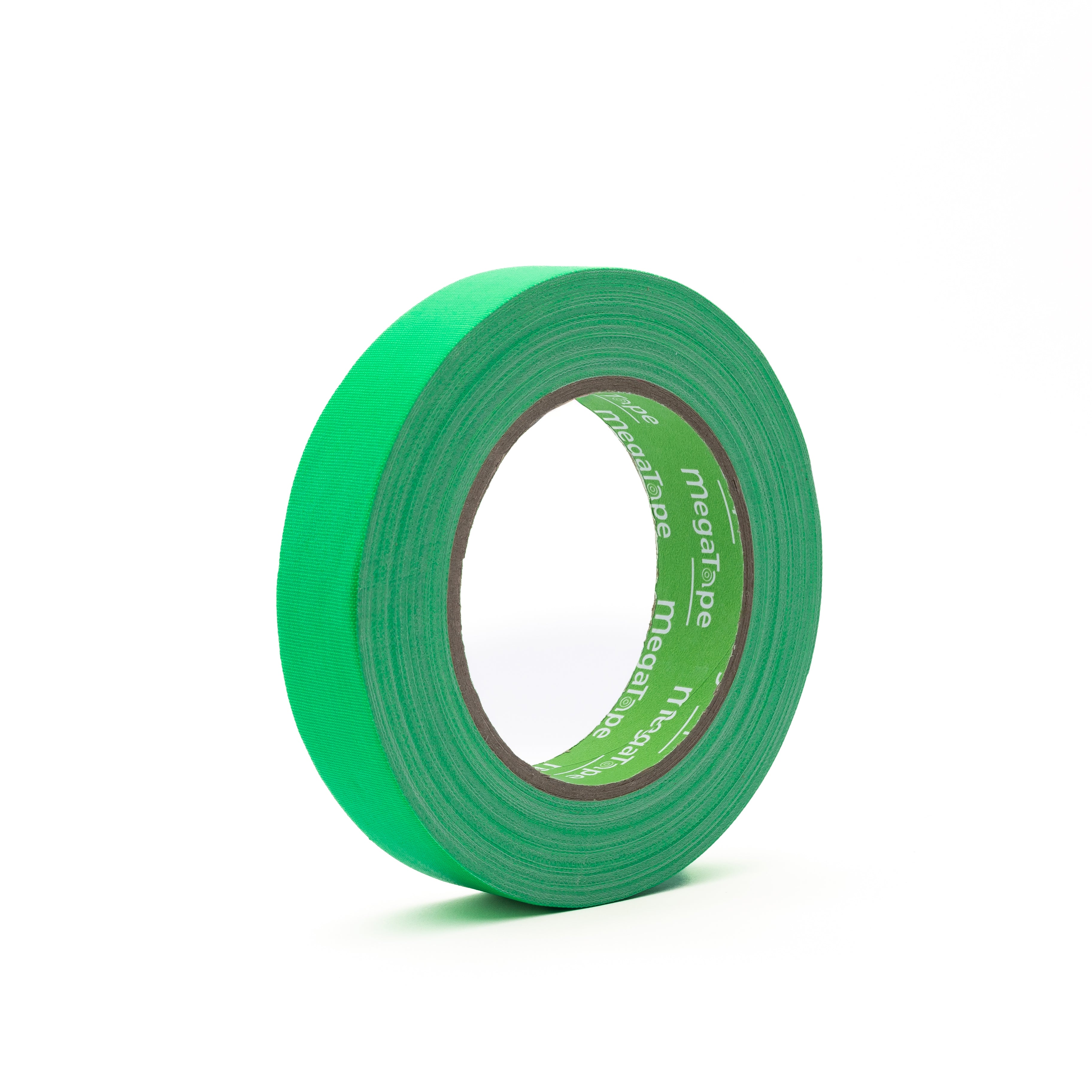 Megatape UT120 beschrijfbare fluor tape groen 25mm voor flightcase labeling