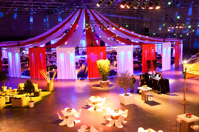 3BUTE flanel wit 80cm rol 60m voor evenementen en theater (afb. 4)