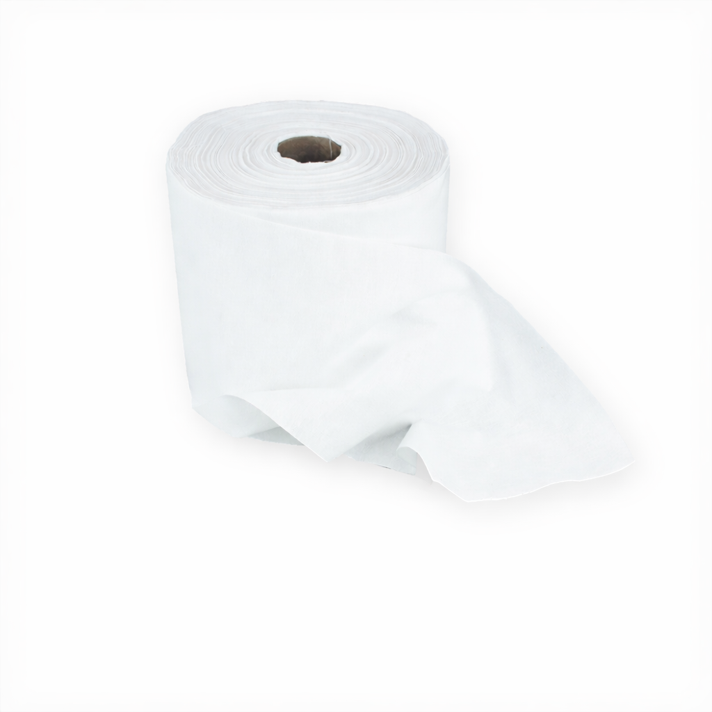 3BUTE flanel wit 20cm rol 60m voor evenementen en theater