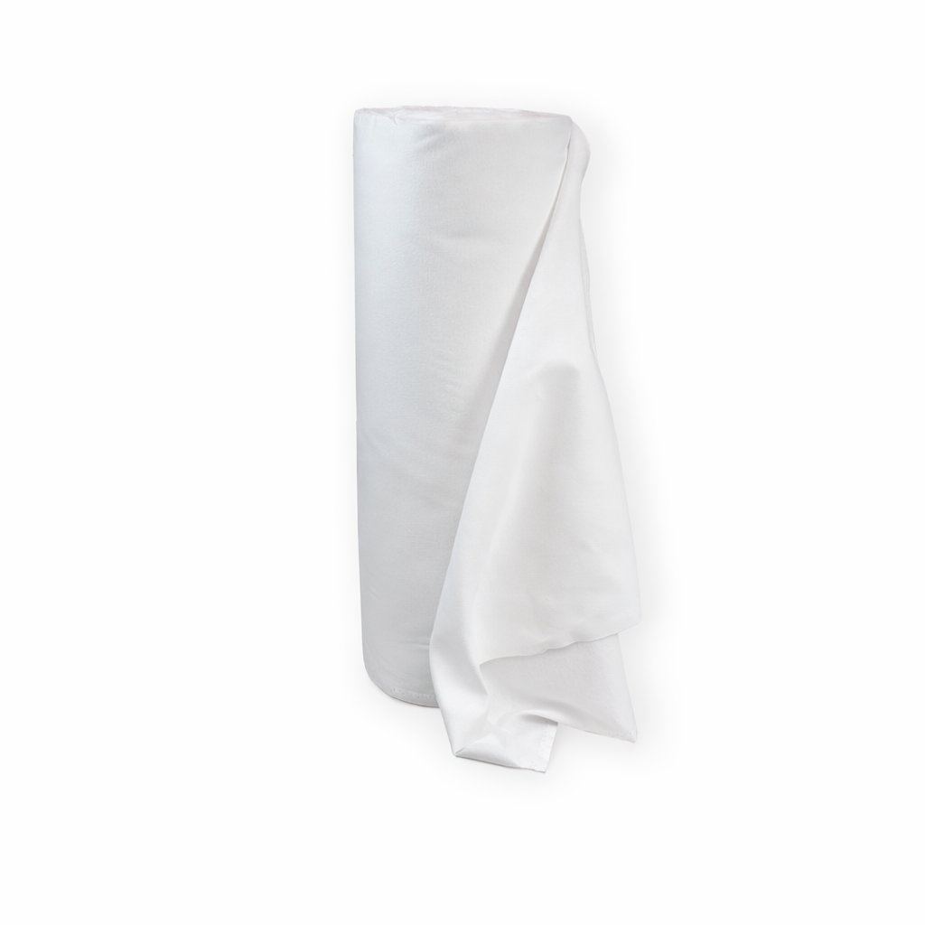 3BUTE flanel wit 60cm rol 60m voor evenementen en theater